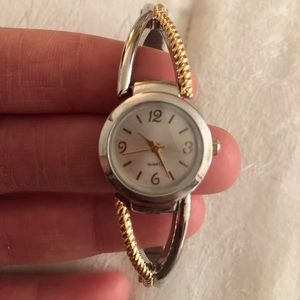Gold/Silver Vintage Quartz Watch